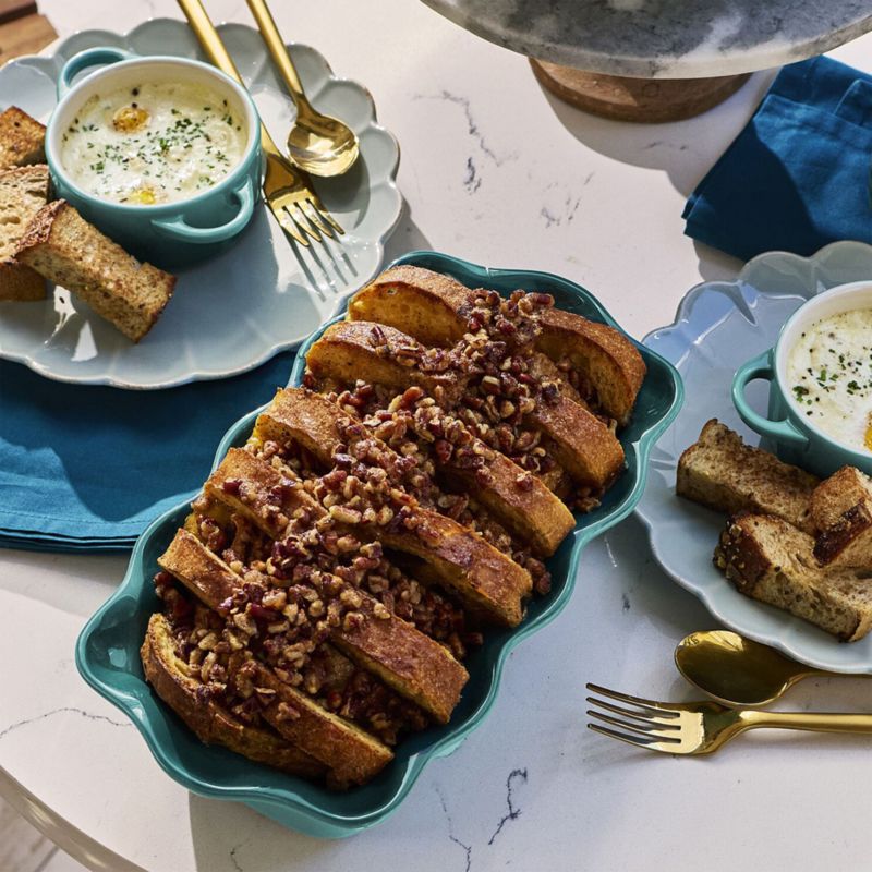 Le Creuset ® Heritage Riviera Ceramic Fluted Loaf Pan - image 1 of 8