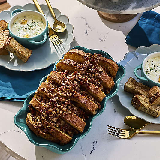 Le Creuset ® Heritage Riviera Ceramic Fluted Loaf Pan