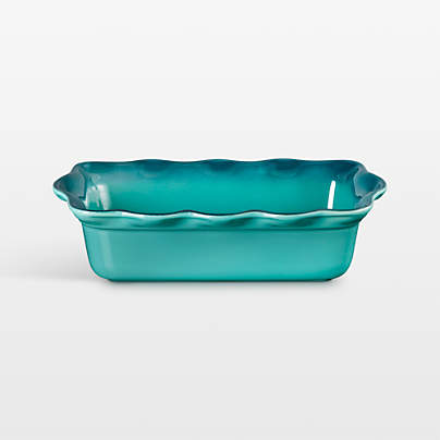 Le Creuset ® Heritage Bleu Riviera Ceramic Fluted Loaf Pan