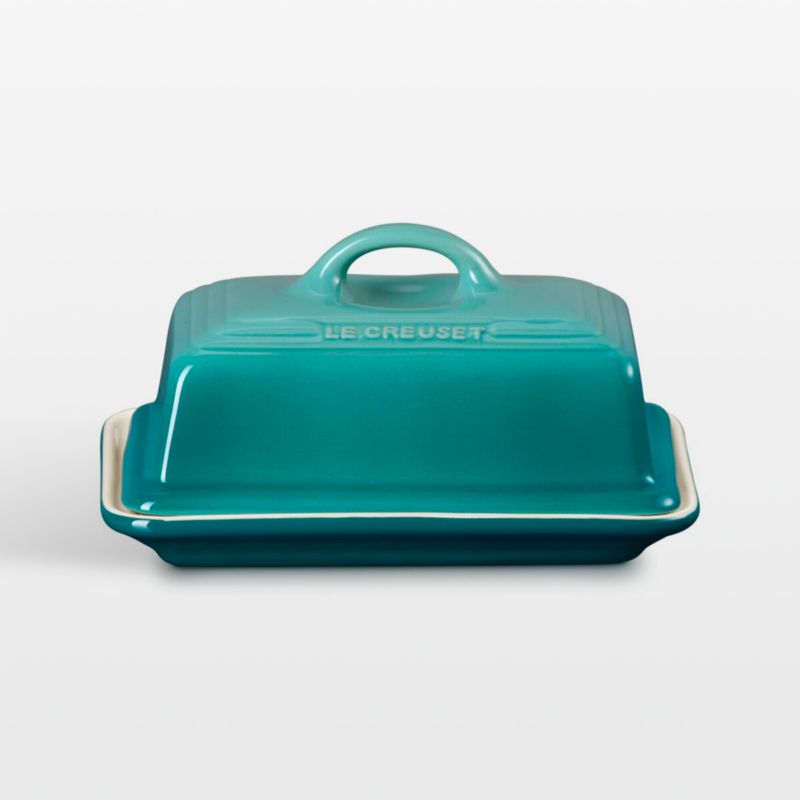 Viewing product image Le Creuset ® Heritage Riviera European Ceramic Butter Dish - image 1 of 7