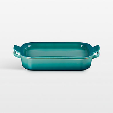 View Le Creuset ® Riviera Rectangular Baker with Platter Lid details