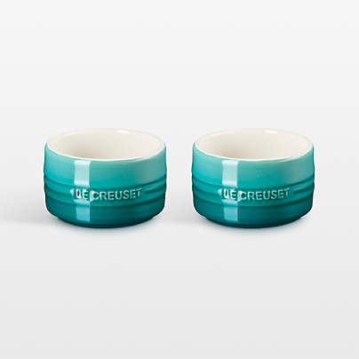 Le Creuset ® 7-Oz. Riviera Round Ceramic Ramekins, Set of 2