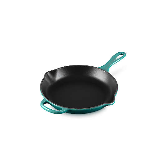 Le Creuset ® Signature 10.25"/26 cm Bleu Riviera Enameled Cast Iron Skillet