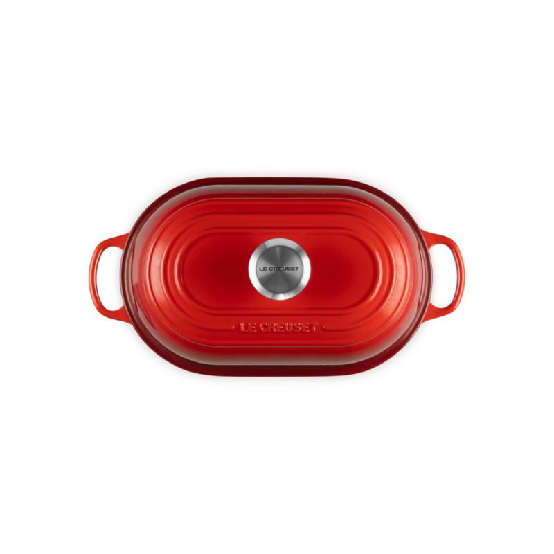 Le Creuset ® Signature Oval 11.5" Cerise Bread Oven - image 4 of 7