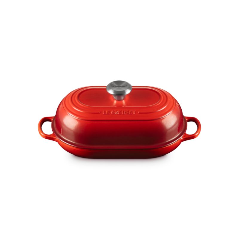 Le Creuset ® Signature Oval 11.5" Cerise Bread Oven - image 2 of 7