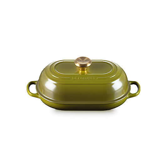 Le Creuset ® Signature 11.5" Olive Enameled Cast Iron Bread Oven
