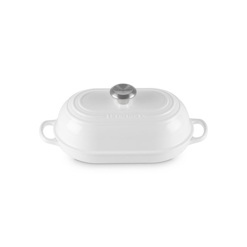 Le Creuset ® Signature 11.5" White Enameled Cast Iron Bread Oven - image 1 of 7