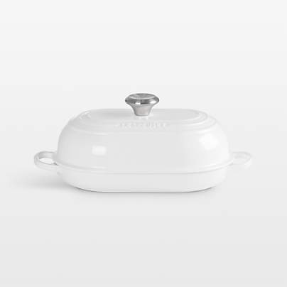 Le Creuset ® Signature 11.5" White Enameled Cast Iron Bread Oven