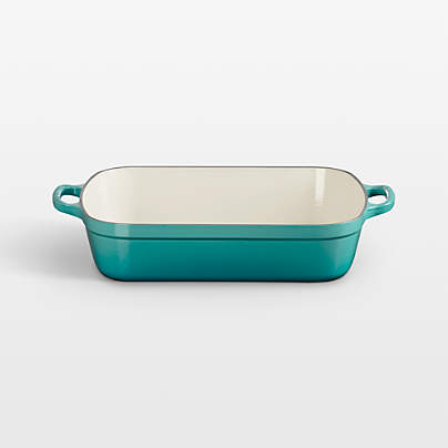 Le Creuset ® Signature 5.25-Qt. Riviera Enameled Cast Iron Rectangular Roaster