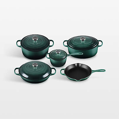 Le Creuset ® Signature Artichaut Enameled Cast Iron 9-Piece Cookware Set