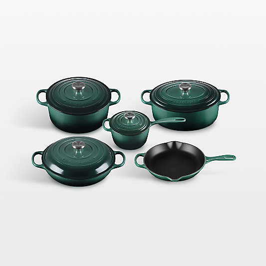Le Creuset ® Signature Artichaut Enameled Cast Iron 9-Piece Cookware Set