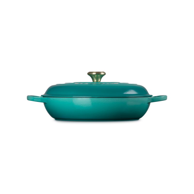 Le Creuset ® Signature 5-Qt. Riviera Enameled Cast Iron Round Braiser - image 2 of 11