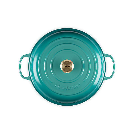 Le Creuset ® Signature 5-Qt. Riviera Enameled Cast Iron Round Braiser