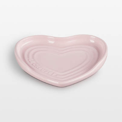 Le Creuset ® Chiffon Pink Stoneware Heart Spoon Rest