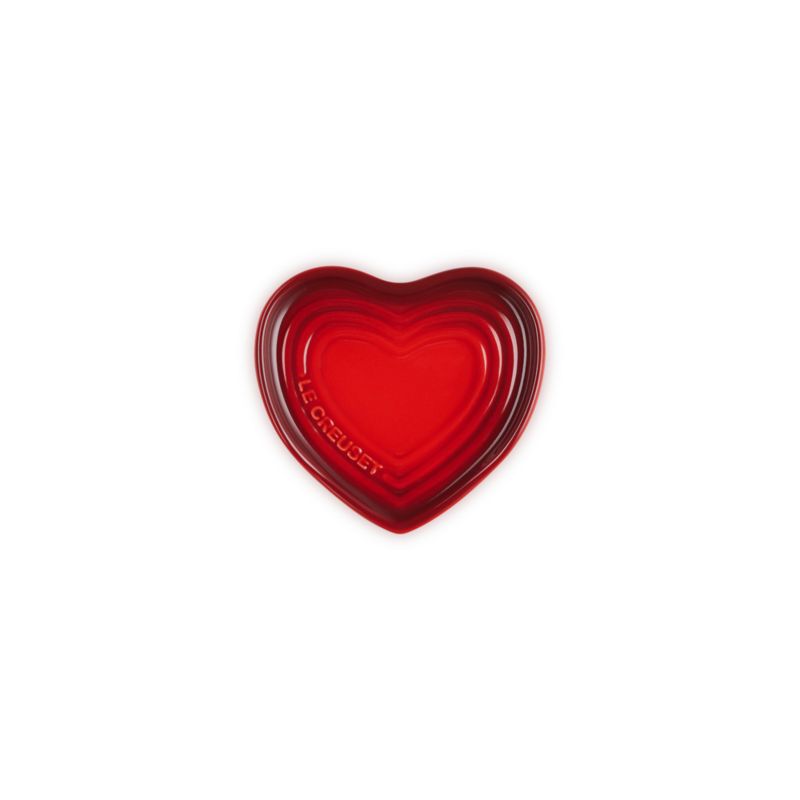 Le Creuset ® Cerise Stoneware Heart Spoon Rest - image 3 of 5