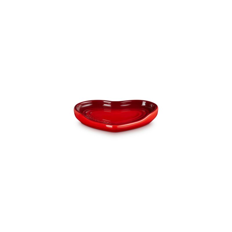 Le Creuset ® Cerise Stoneware Heart Spoon Rest - image 4 of 5
