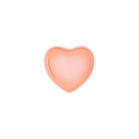 Le Creuset ® Peche Stoneware Heart Spoon Rest