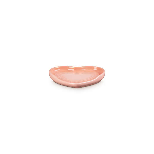 Le Creuset ® Peche Stoneware Heart Spoon Rest