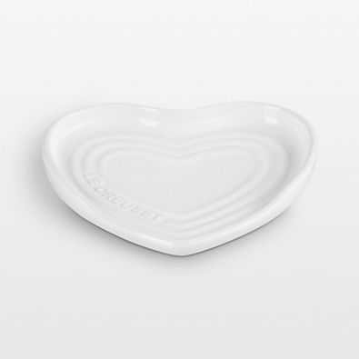 View Le Creuset ® White Stoneware Heart Spoon Rest details