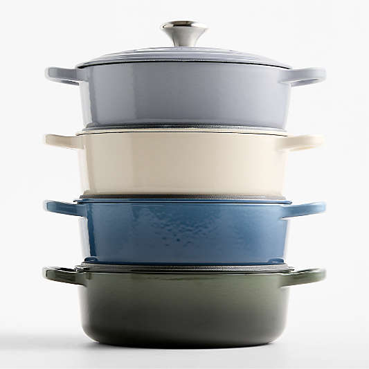 Le Creuset ® Signature 3.5-Qt. Thyme Enameled Cast Iron Round Wide Dutch Oven