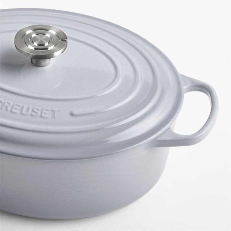 Le Creuset ® Signature 6.75-Qt. Chateau Enameled Cast Iron Oval Dutch Oven - image 6 of 11