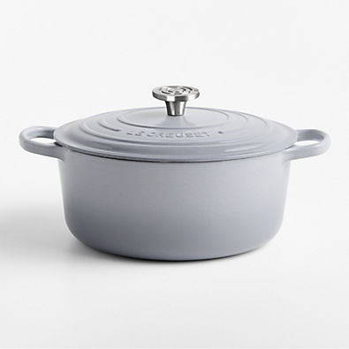 View Le Creuset ® Signature 7.25-Qt. Chateau Enameled Cast Iron Round Dutch Oven details