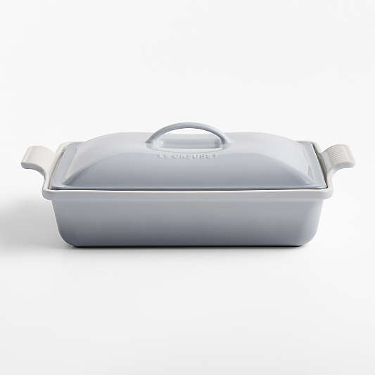Le Creuset 3.8L Chateau Heritage Rectangular Casserole Dish with Lid
