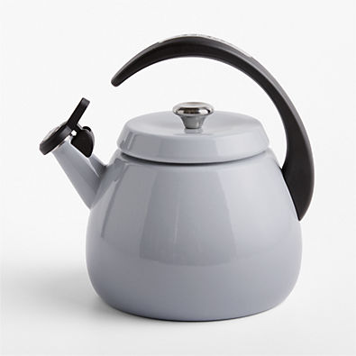 View Le Creuset ® Signature Cloche 2.2-Qt. Chateau Whistling Tea Kettle details
