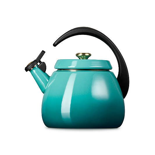 Le Creuset ® Signature Cloche 2.2-Qt. Riviera Whistling Tea Kettle