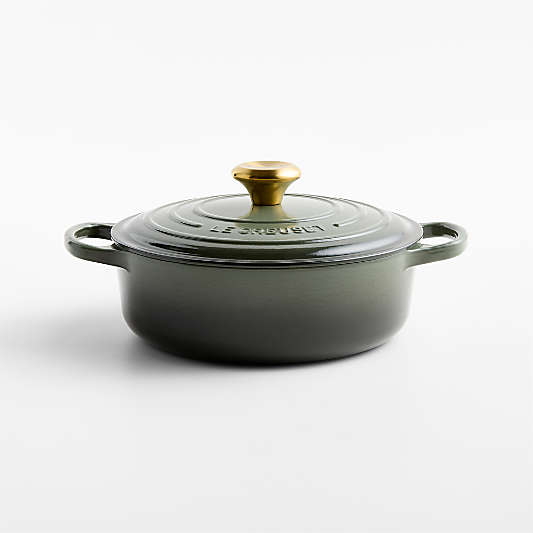 Le Creuset ® Signature 3.5-Qt. Thyme Enameled Cast Iron Round Wide Dutch Oven