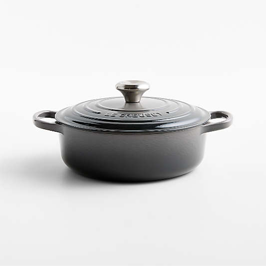 Le Creuset ® Signature 3.5-Qt. Oyster Enameled Cast Iron Round Wide Dutch Oven