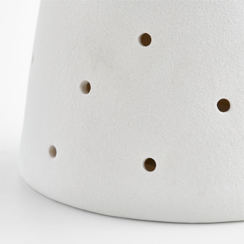 Pre-lit LED White Textured Christmas Tree, Large 16" - image 5 of 7