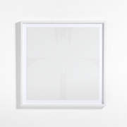 White Block' Framed Hand-Painted Canvas Wall Art 41x51 + Reviews