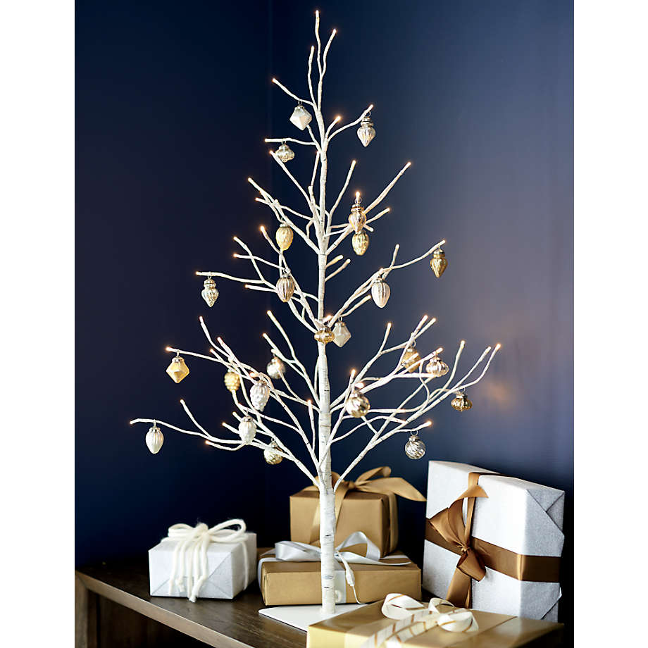 led birch christmas tree