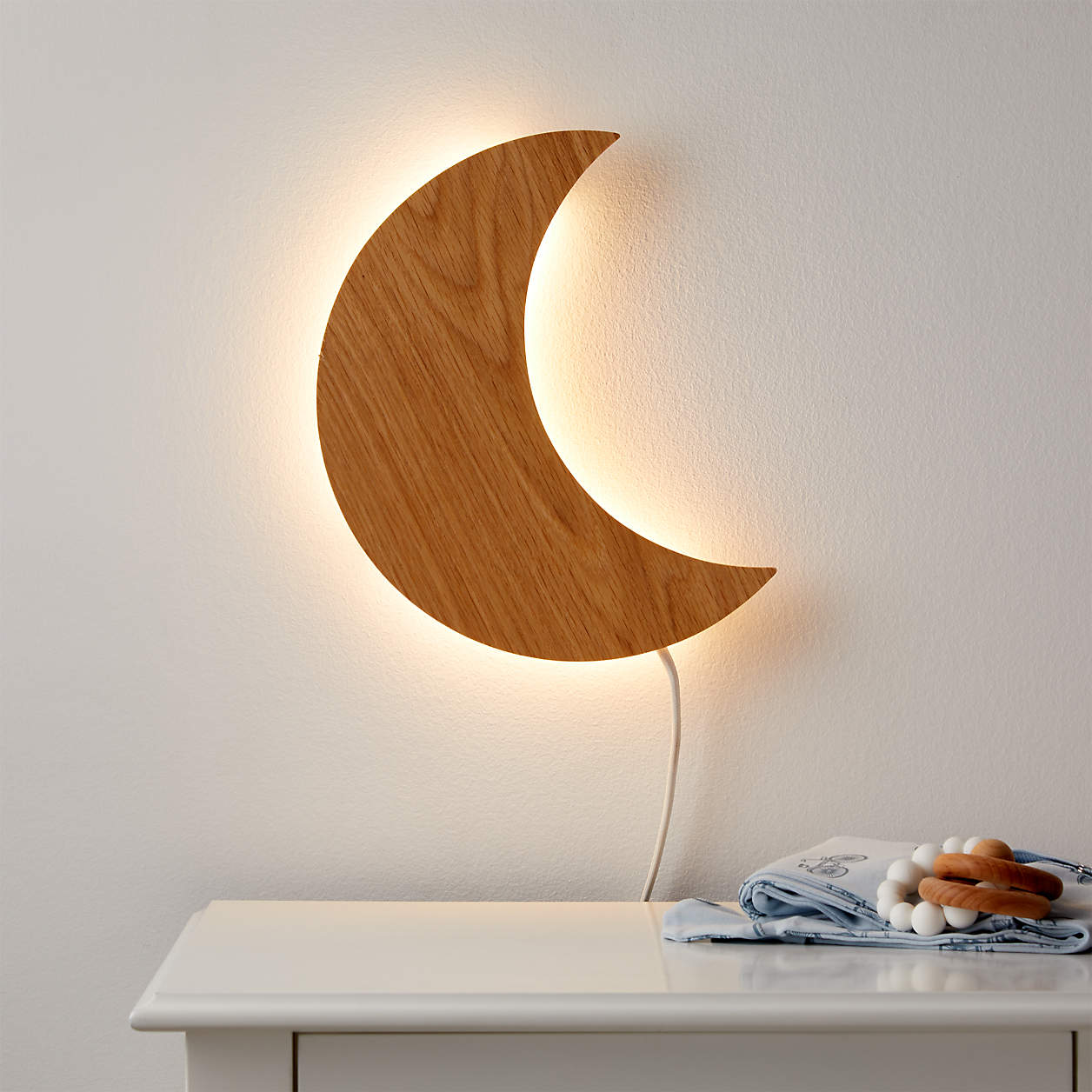 Moon Kids Wall Light + Reviews Crate & Kids