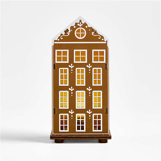 LED Gingerbread Village Rhineland Holiday Decoration