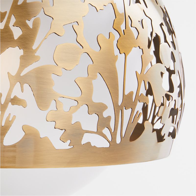 Meadow Brass Pendant Light by Lucia Eames