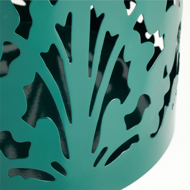 Meadow Medium Green Metal Lantern by Lucia Eames™