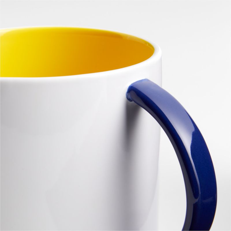 Sol 18-oz. Yellow Mug by Lucia Eames + Reviews | Crate & Barrel Canada