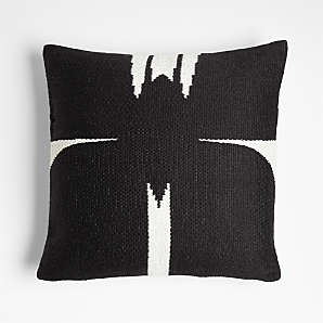 Black outdoor pillows best sale