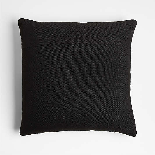 Sentry Medley 20"x20" Black Outdoor Throw Pillow by Lucia Eames™