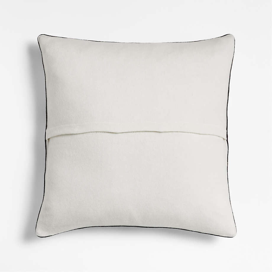 20x20 Oversize Emma Square Throw Pillow Cover White - Lush Décor