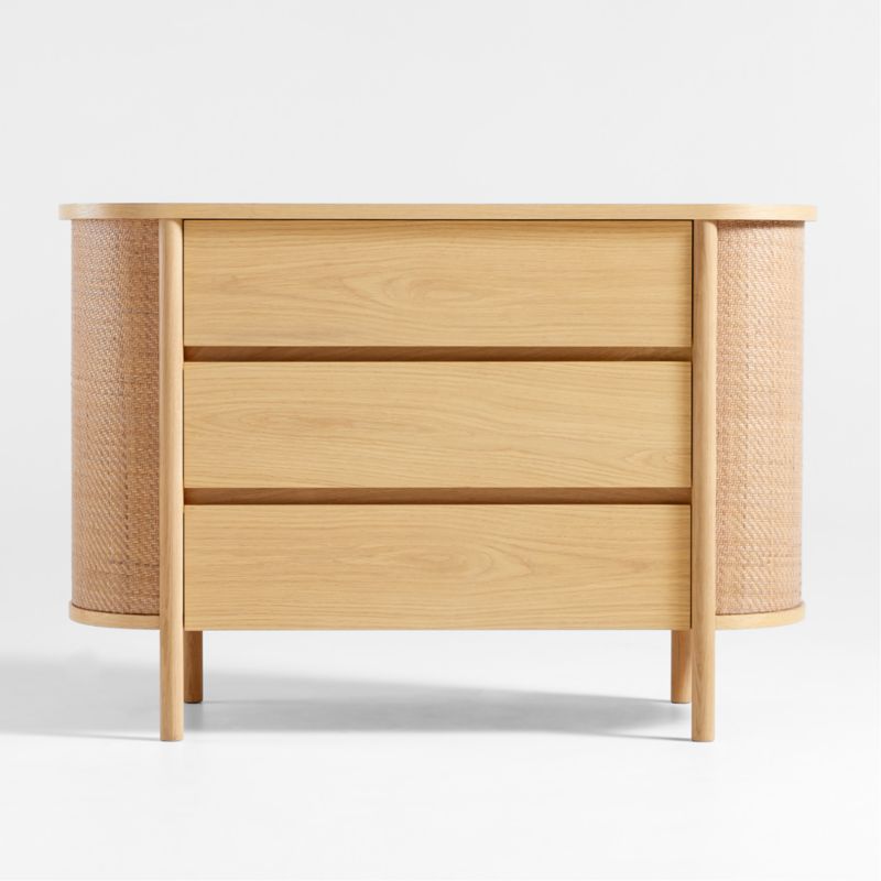 Canyon Natural Wood Narrow 3-Drawer Kids Dresser by Leanne Ford - image 0 of 8