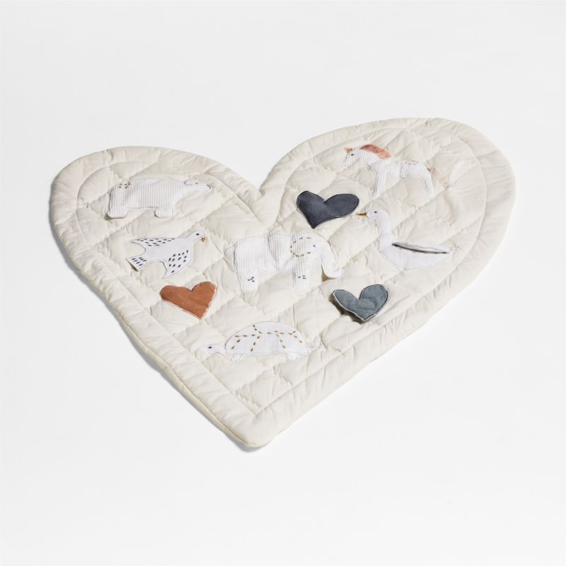 Chillin Heart Baby Activity Play Mat by Leanne Ford