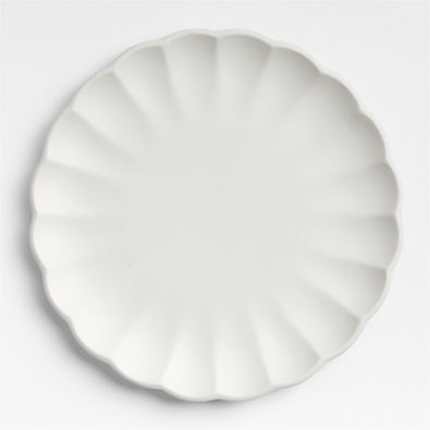 View Daisy 13" Cream Stoneware Platter by Leanne Ford details
