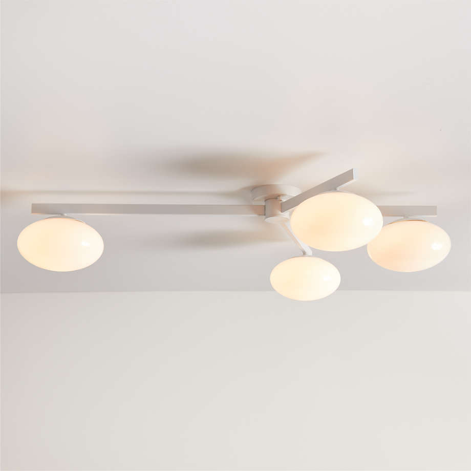 Wide flush deals mount ceiling light