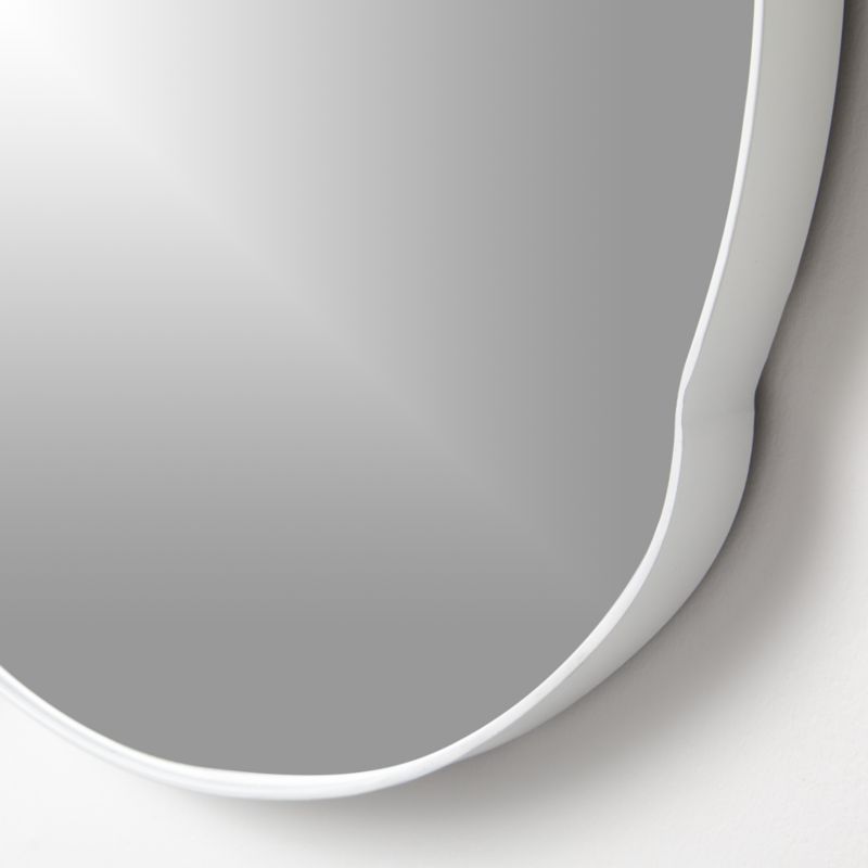 Dreamin' White Cloud Wall Mirror by Leanne Ford