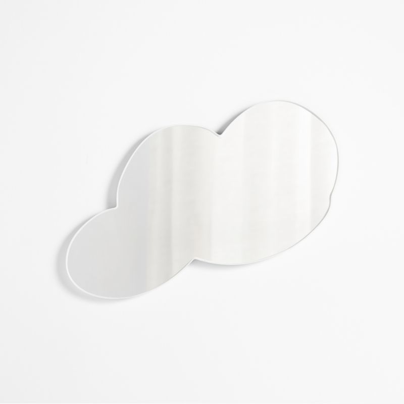 Dreamin' White Cloud Wall Mirror by Leanne Ford