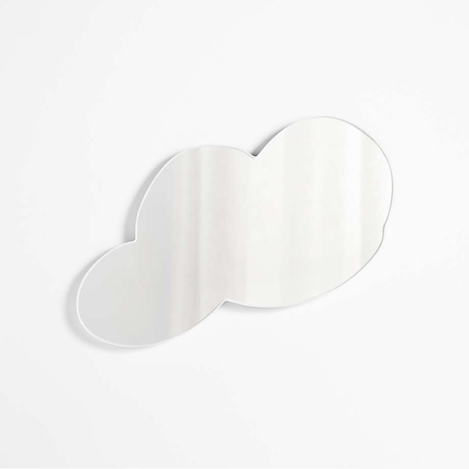 Dreamin' White Cloud Wall Mirror by Leanne Ford + Reviews | Crate & Kids