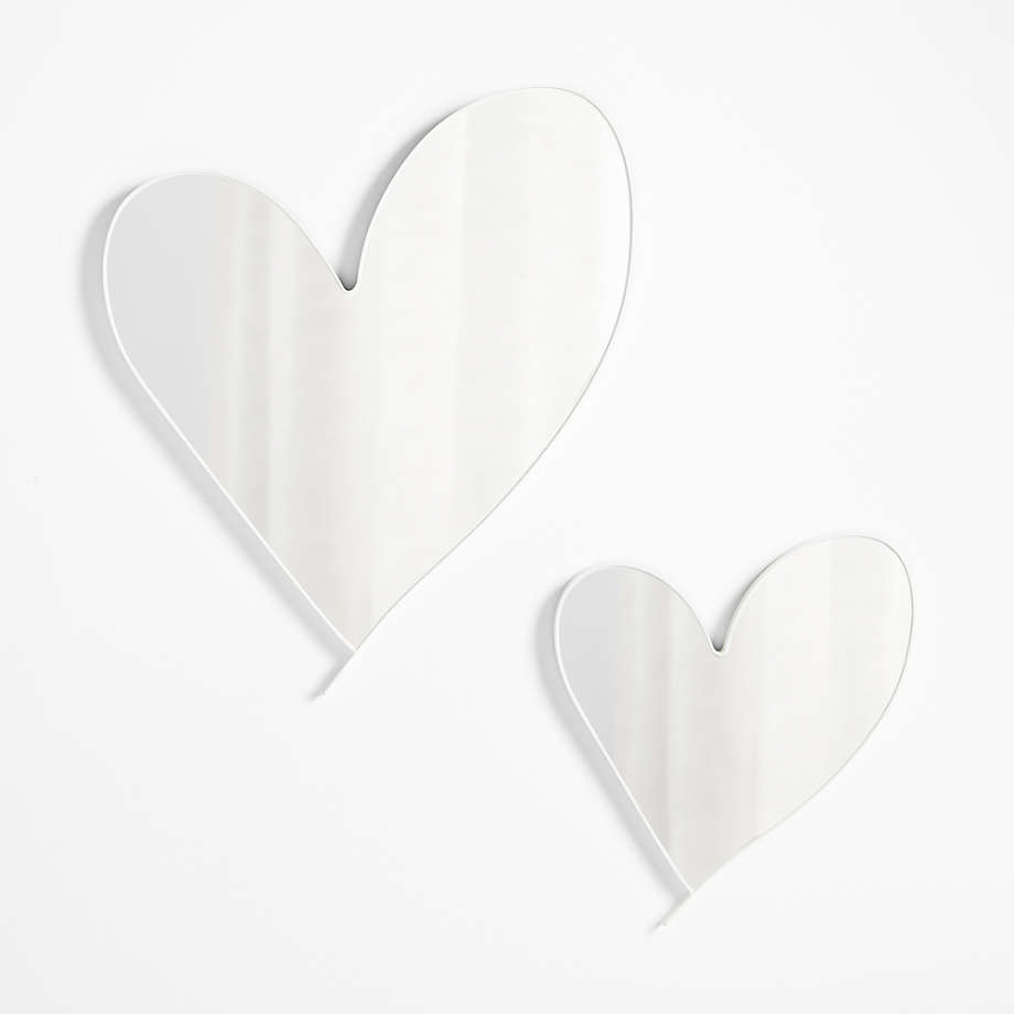 Crate&Barrel Heart Wall Mirror by Leanne Ford | Square One